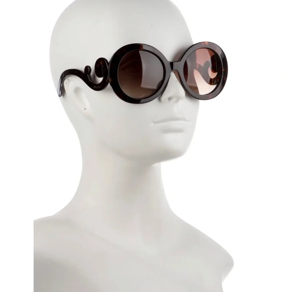 Prada Brown Oversized Sunglasses - Picture 2 of 8